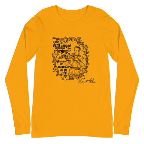 HOLIDAY SPECIAL: Winged Messenger Long Sleeve Tee w/ Bonus Special 5" Sticker