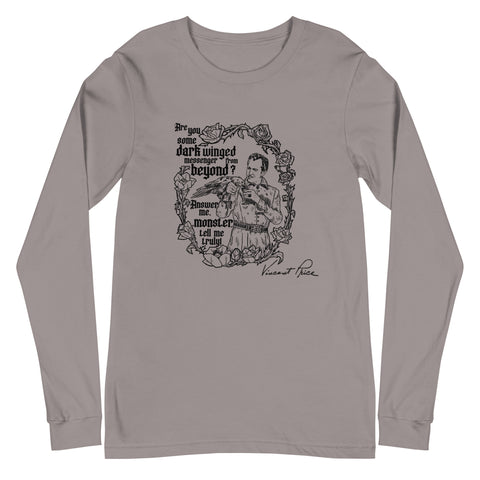 OCTOBER SPECIAL: Winged Messenger Long Sleeve Tee w/ Bonus Special 5" Sticker