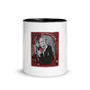 Valentine Vincent Mug with Color Inside (Red or Black)