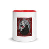 Valentine Vincent Mug with Color Inside (Red or Black)