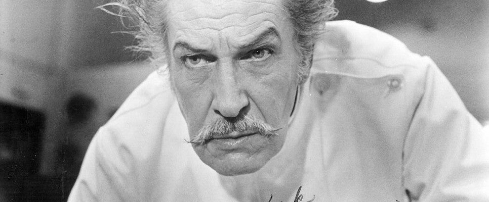 Horror Film and Motion Picture Star Vincent Price